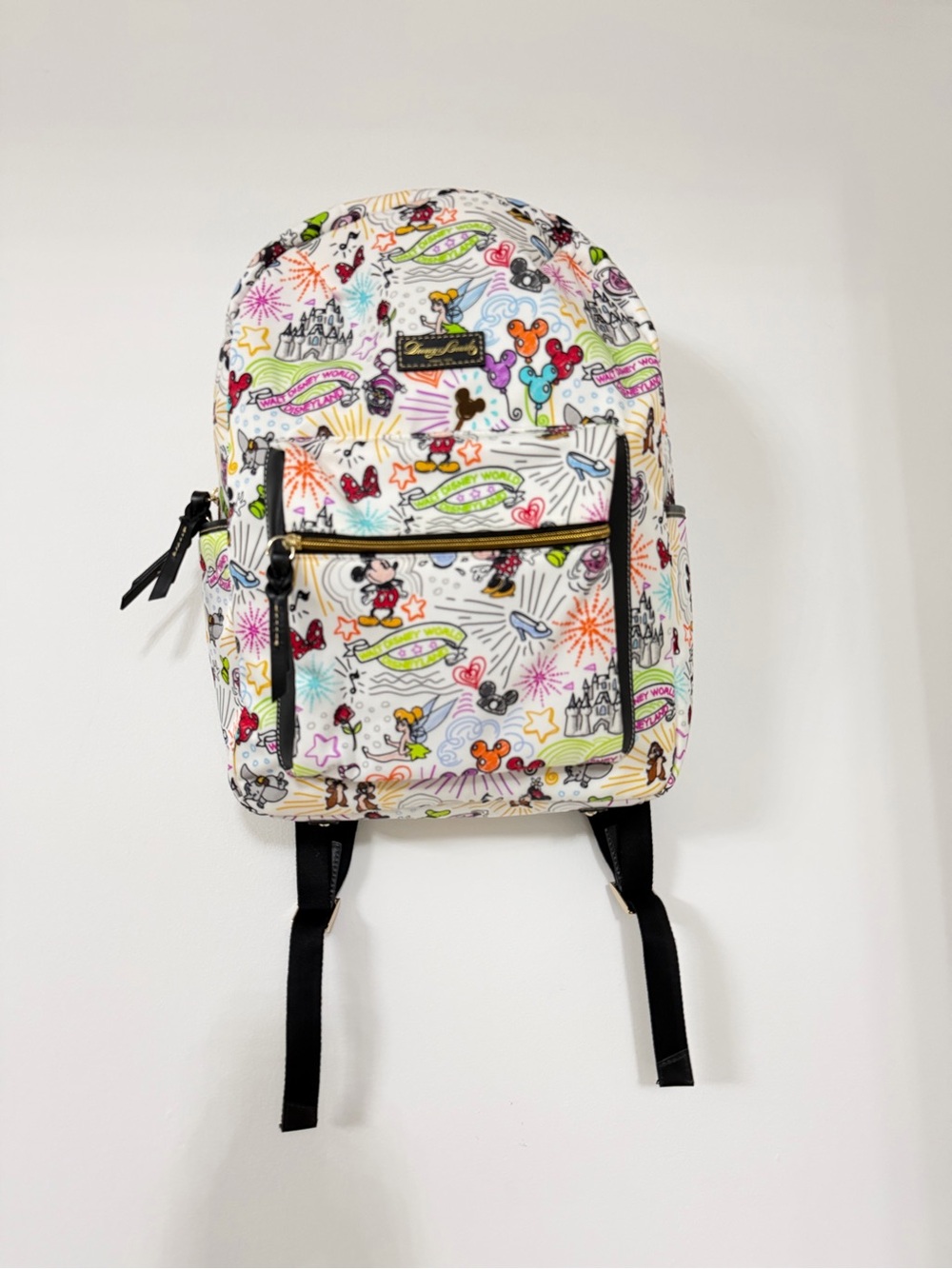Dooney & Bourke White Disney Sketch Print Kids Backpack